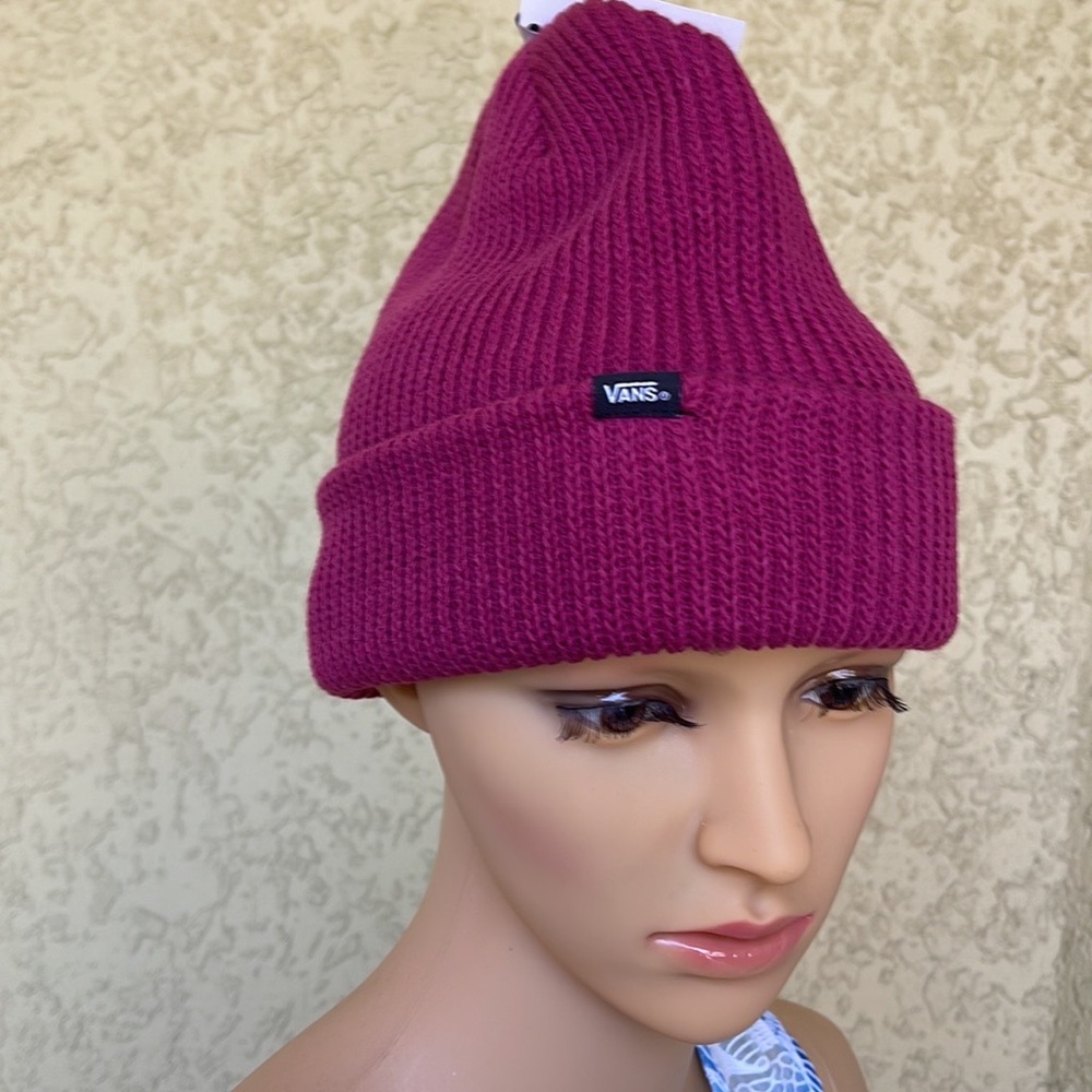 Vans MN Core Basics Beanie Raspberry Magenta WMNS - Picture 11 of 16